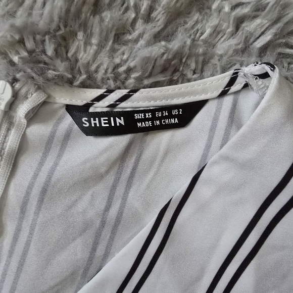 Shein Striped Romper - Picture 8 of 9